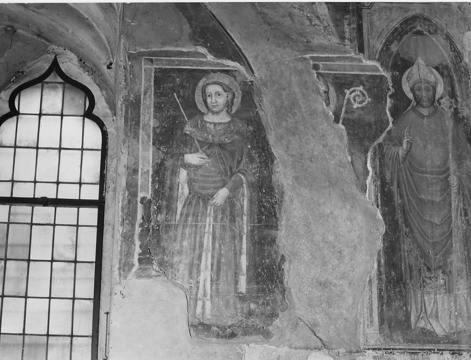 Santo vescovo (dipinto) - ambito veronese (prima metà sec. XIV)