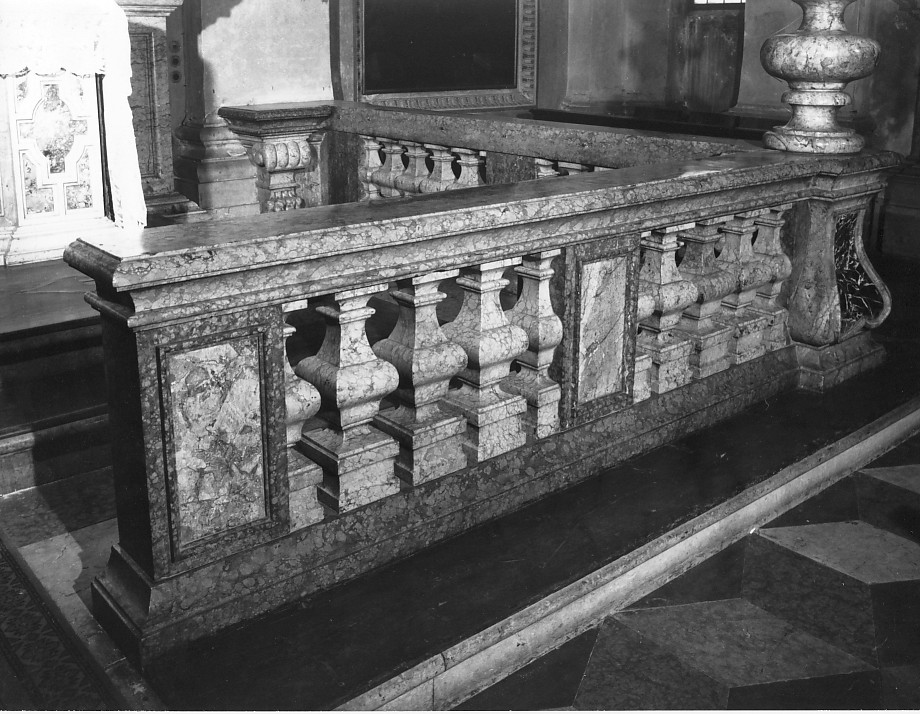 balaustrata di altare - ambito veronese (sec. XVII)
