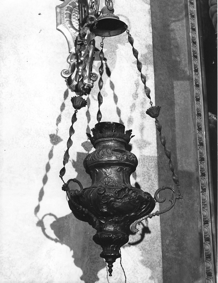 lampada - a muro - ambito veneziano (sec. XVIII)