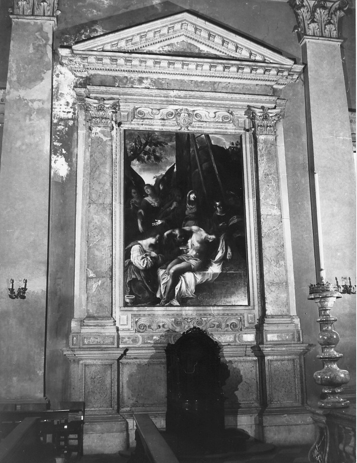 altare, insieme di Curtoni Domenico (attribuito) (sec. XVII)