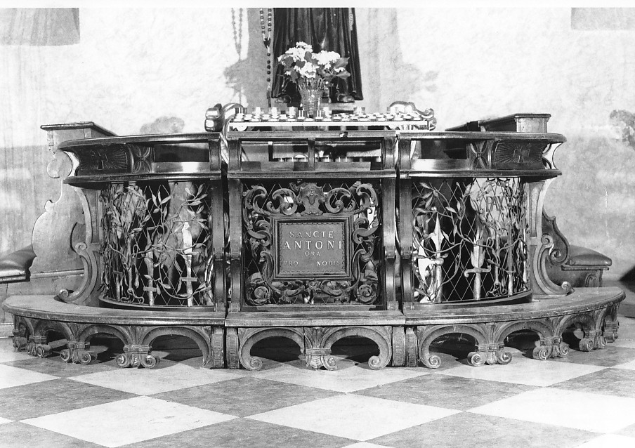 inginocchiatoio, serie - ambito veronese (sec. XIX)