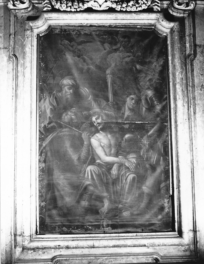 Cristo coronato di spine (dipinto) - ambito veronese (inizio sec. XVIII)