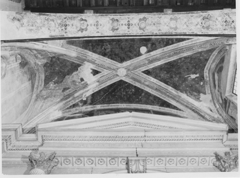 motivi decorativi (dipinto, elemento d'insieme) - ambito veronese (sec. XIV)