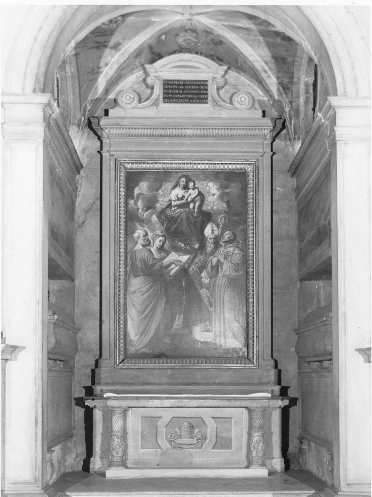 Altare di San Pietro Apostolo (altare, elemento d'insieme) - ambito veronese (sec. XIX)