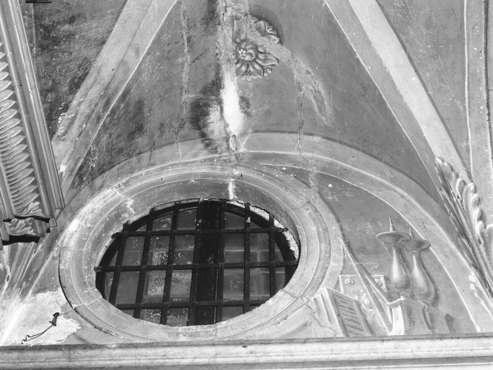 Libri con candelieri (dipinto) - ambito veronese (sec. XIX)