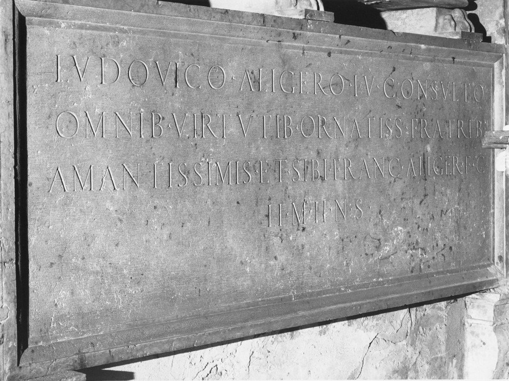 lapide - ambito veronese (sec. XVI)