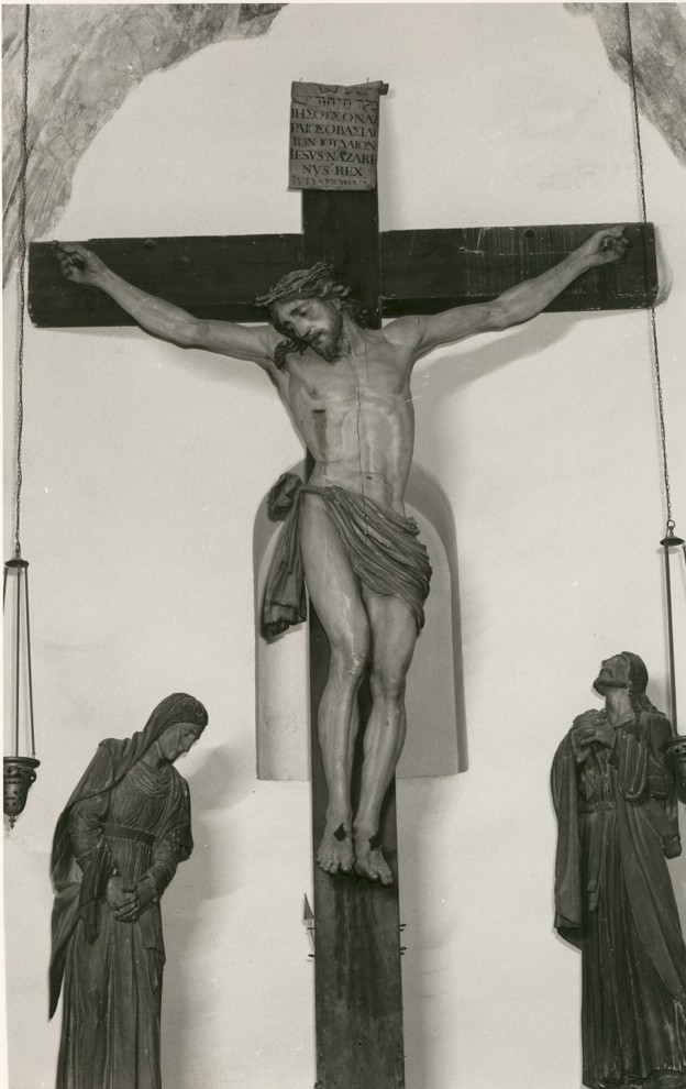 Cristo crocifisso (statua) - ambito veronese (sec. XVIII)