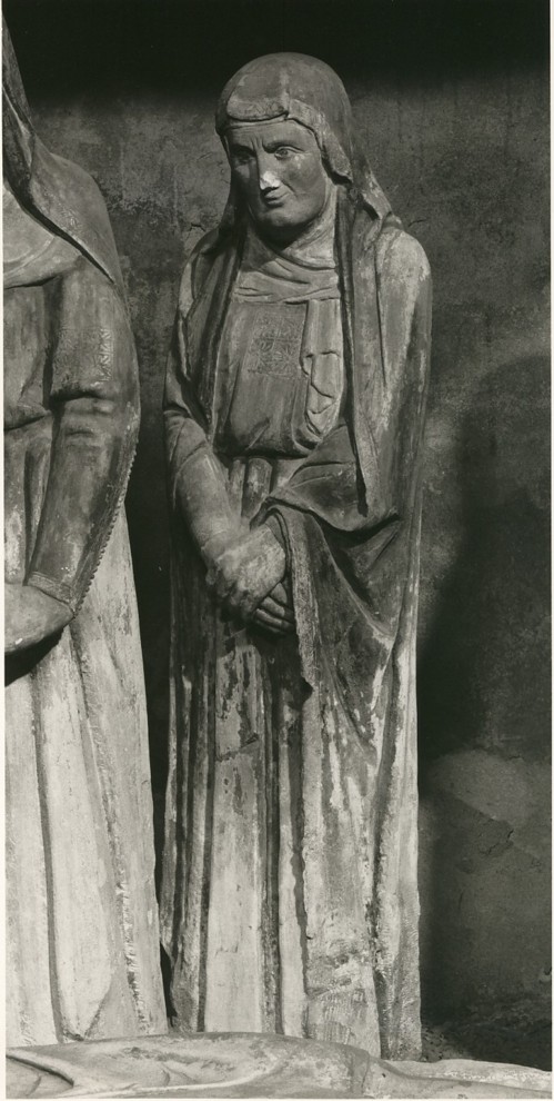 donna che prega (statua) di Giovanni Di Rigino (attribuito) (sec. XIV)