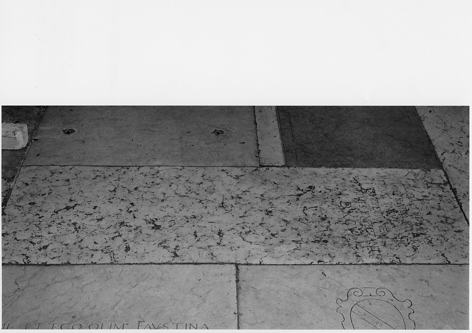 lastra tombale - ambito veronese (sec. XVI)