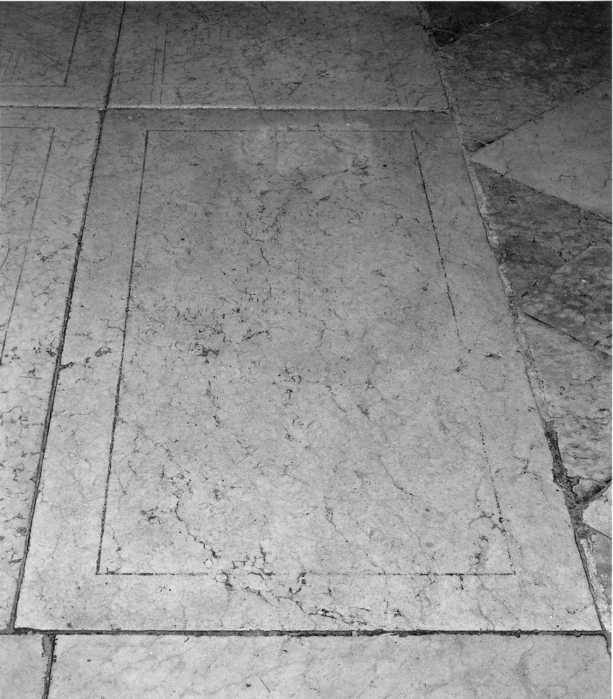 lastra tombale - ambito veronese (sec. XVII)