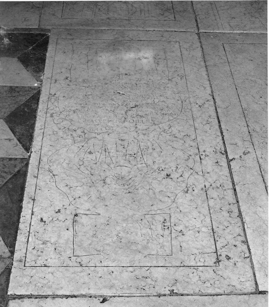 lastra tombale - ambito veronese (sec. XVII)