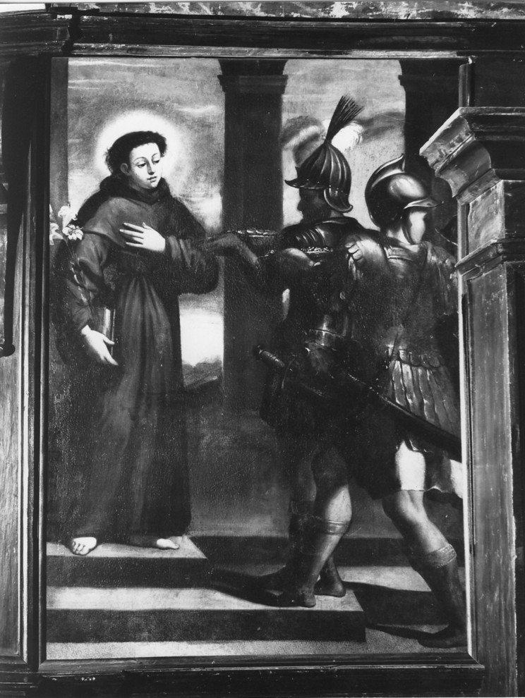 storie della vita di Sant'Antonio (dipinto) - ambito veronese (prima metà sec. XVII)
