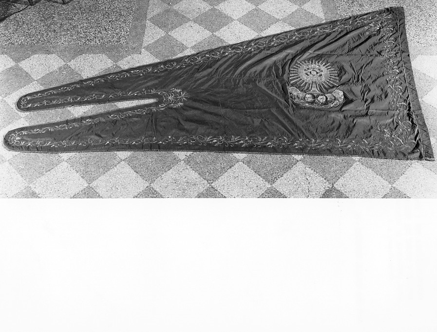 stendardo - ambito veneto (fine/inizio secc. XIX/ XX)