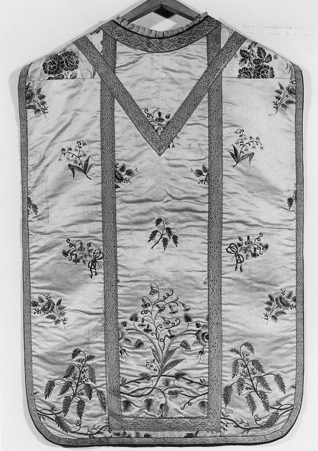 paramento liturgico - ambito veneto (terzo quarto sec. XVIII)