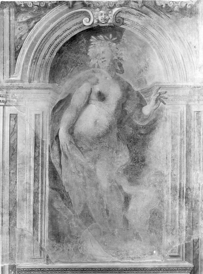 Venere e Cupido (dipinto) di Maffei Francesco (bottega) (sec. XVII)
