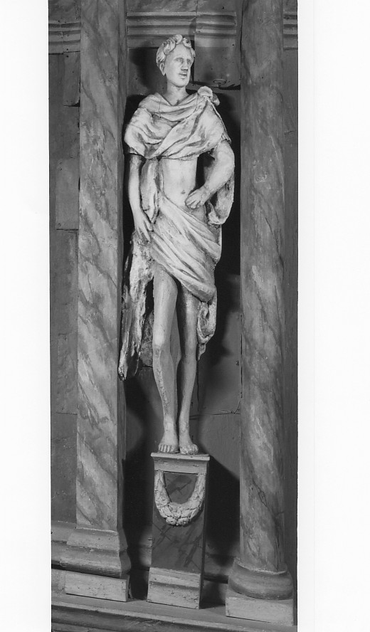 figura maschile (statua) di Scamozzi Vincenzo (attribuito) (sec. XVI)
