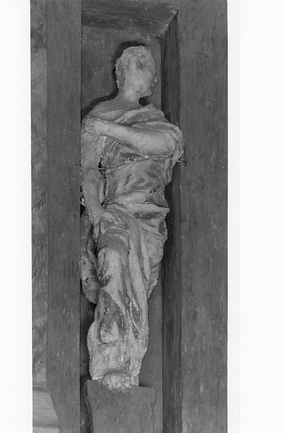 figura maschile (statua) di Scamozzi Vincenzo (attribuito) (sec. XVI)