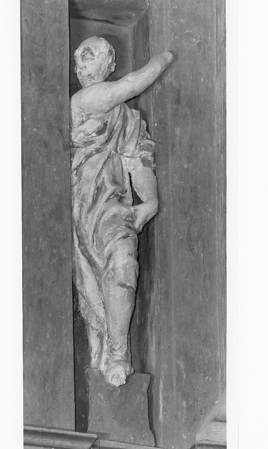 figura maschile (statua) di Scamozzi Vincenzo (attribuito) (sec. XVI)