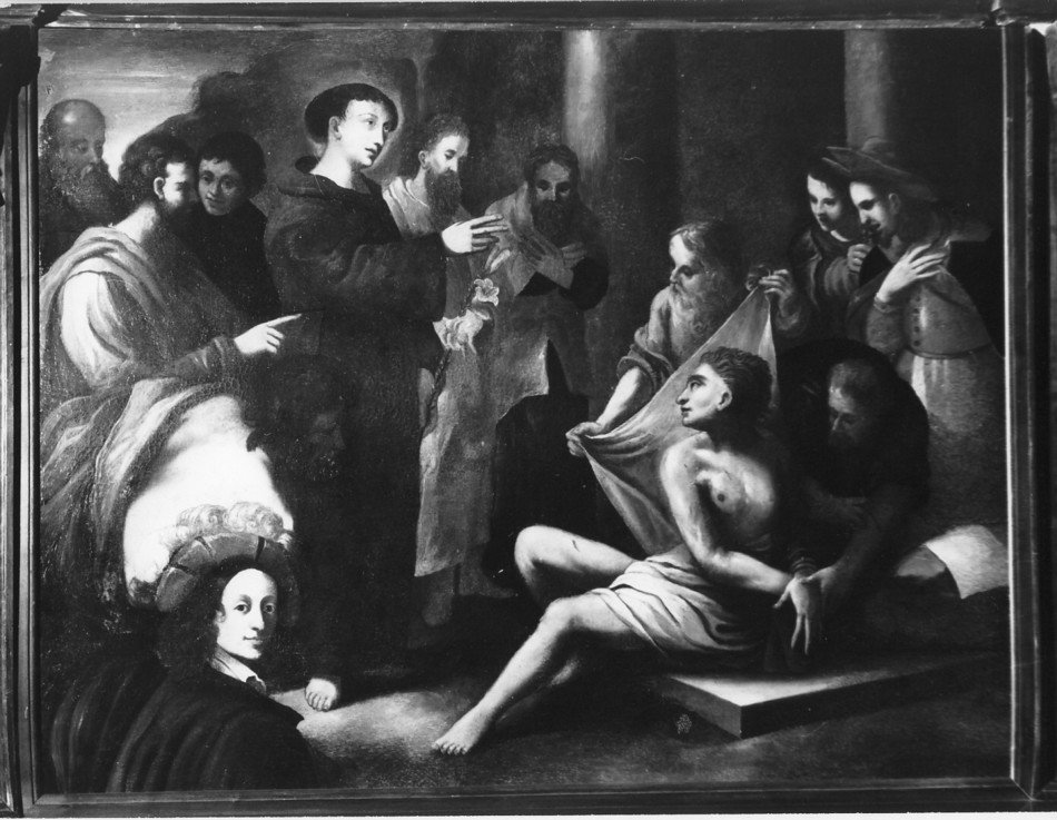 miracolo di Sant'Antonio da Padova (dipinto, ciclo) - ambito trentino (sec. XVII)