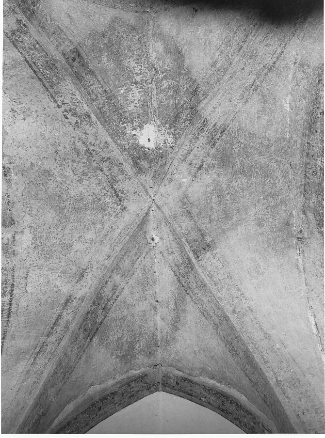 motivo decorativo (dipinto) - ambito veneto (sec. XVI)