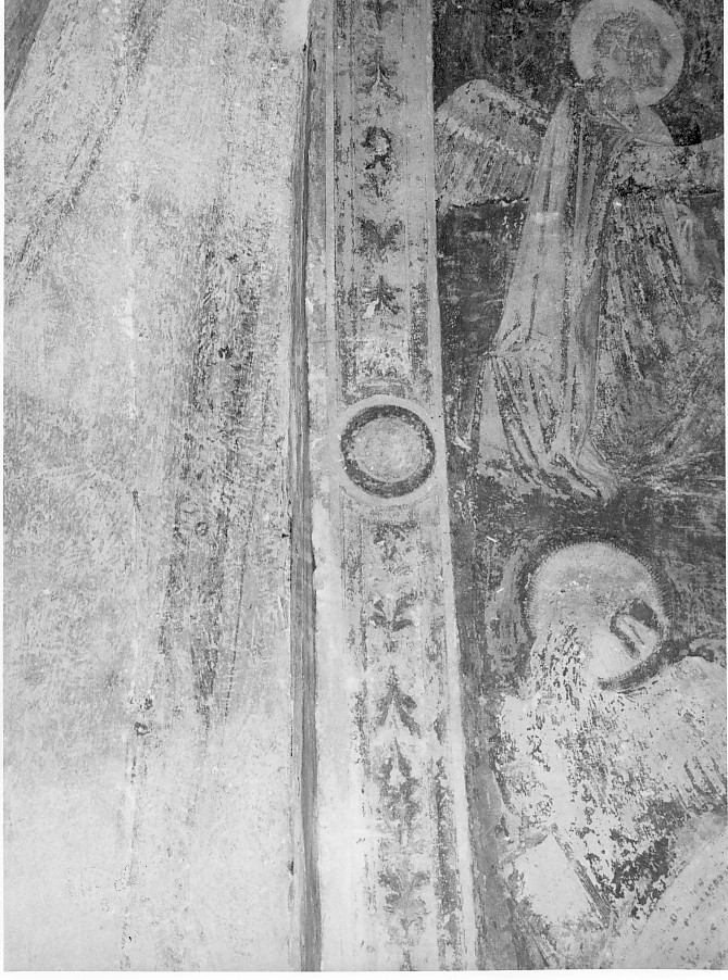 motivo decorativo geometrico (dipinto) - ambito veneto (prima metà sec. XIV)