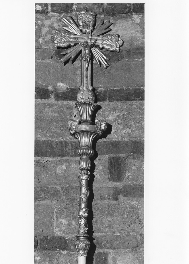croce processionale - ambito veronese (sec. XIX)