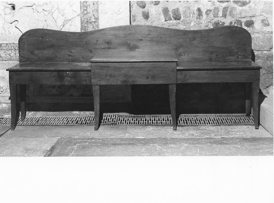 panca - ambito veronese (prima metà sec. XX)