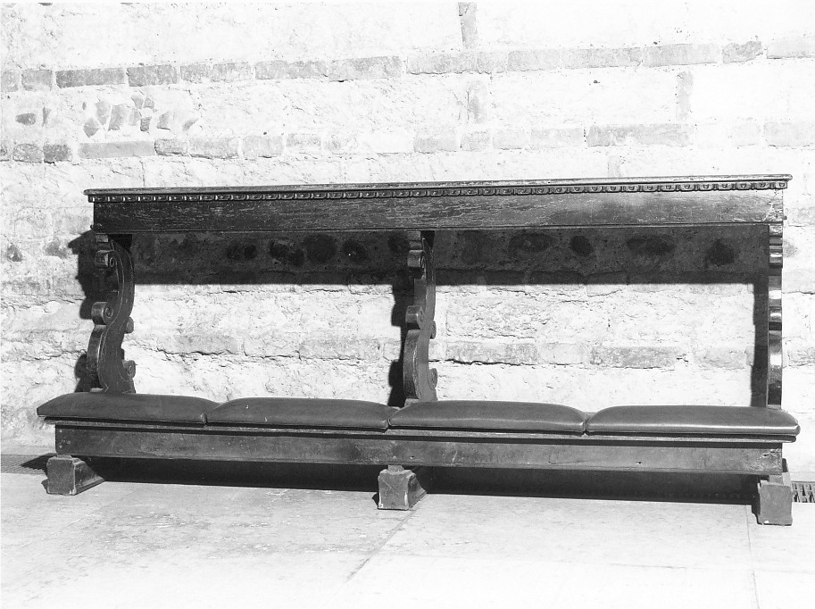 inginocchiatoio, serie - ambito veronese (prima metà sec. XVIII)