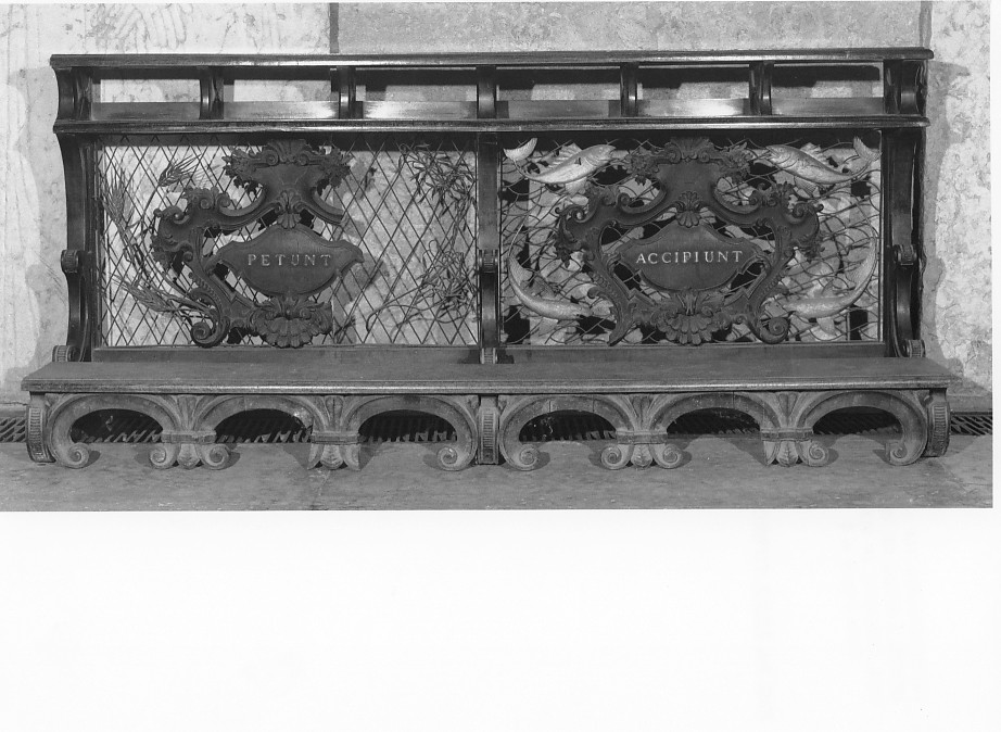 inginocchiatoio - ambito veronese (sec. XIX)