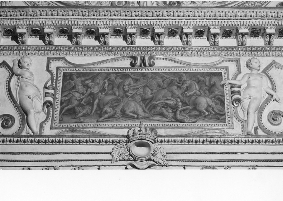 decorazione di Rubini Lorenzo (attribuito), Canera Anselmo (attribuito) (secc. XVI/ XVIII)