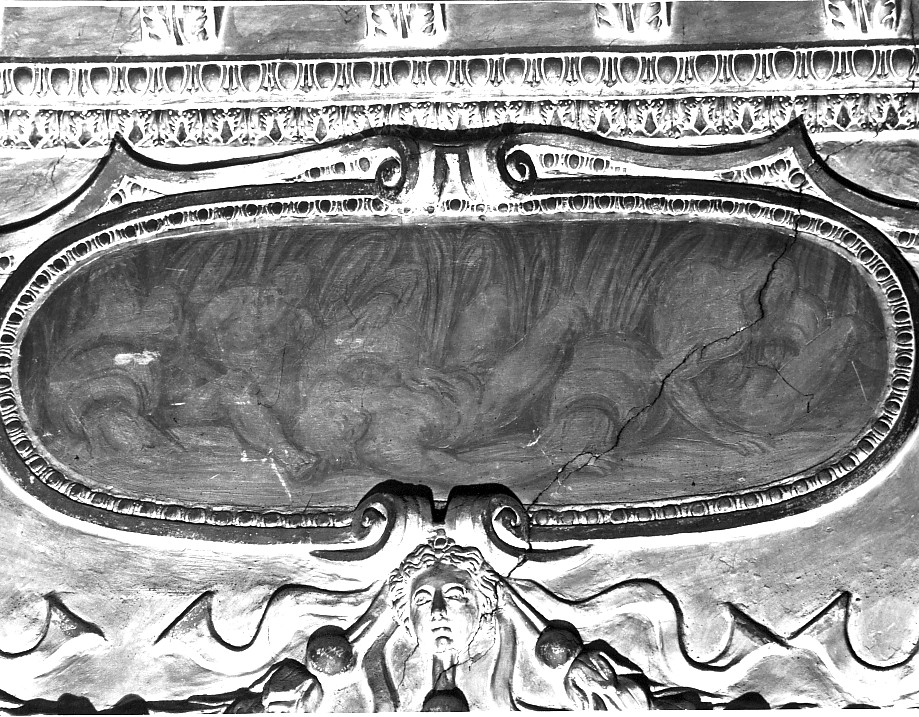 divinità fluviali (dipinto, elemento d'insieme) di Canera Anselmo (attribuito) (sec. XVI)
