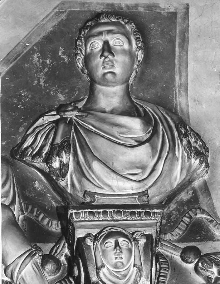 busto maschile (busto) di Rubini Lorenzo (attribuito) (sec. XVI)