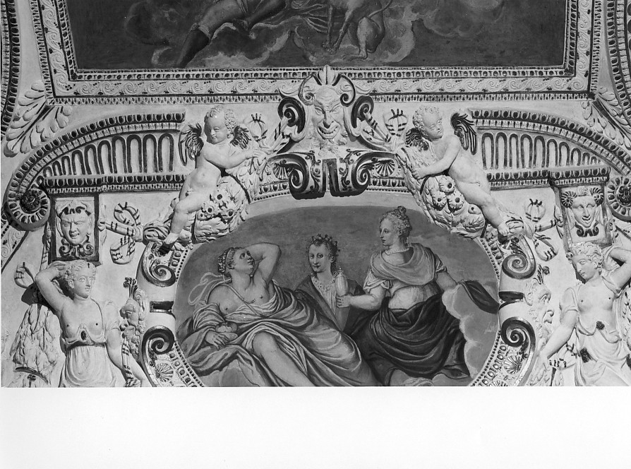decorazione plastica, elemento d'insieme di Rubini Lorenzo (attribuito) (sec. XVI)