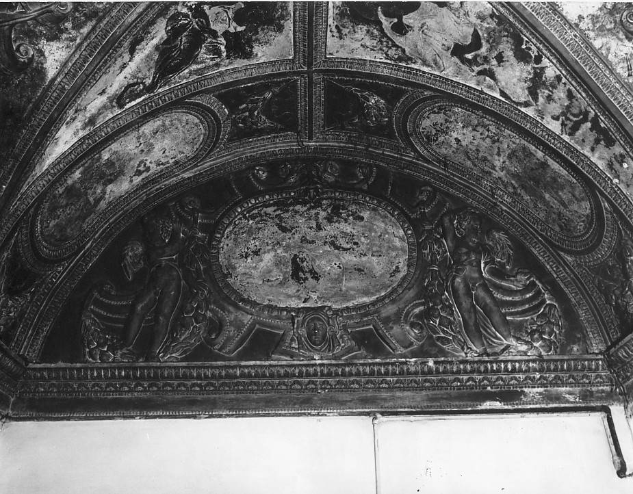 motivi decorativi (decorazione plastico-pittorica) di Rubini Lorenzo (bottega), Rubini Agostino (bottega) (sec. XVI)