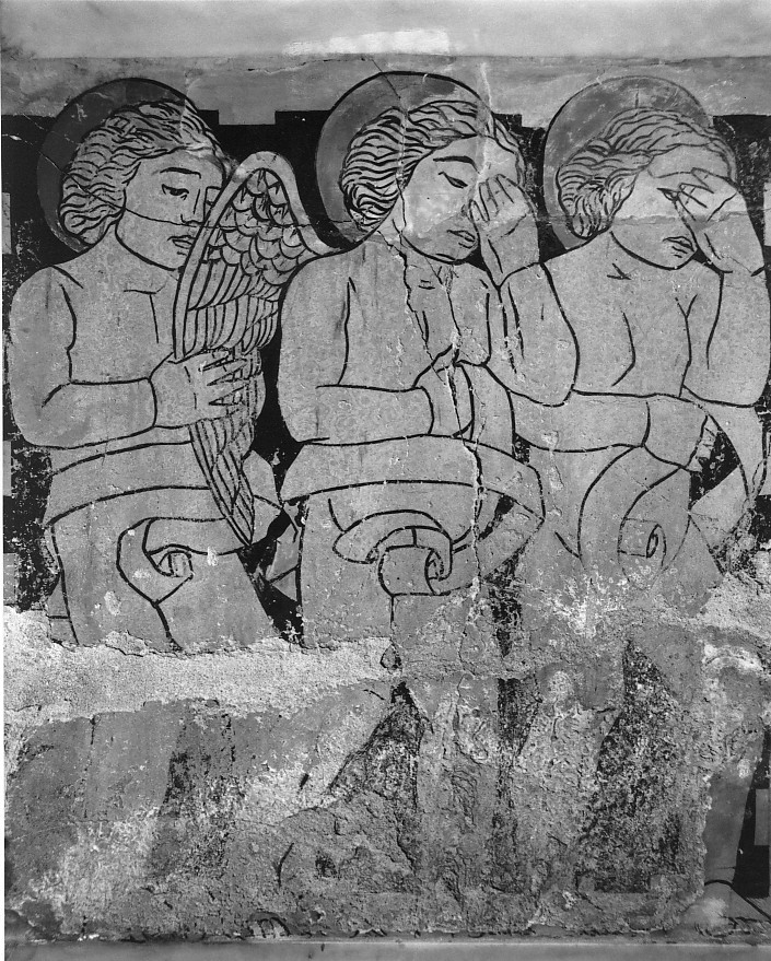 angeli (dipinto, serie) di Donati Carlo (sec. XX)