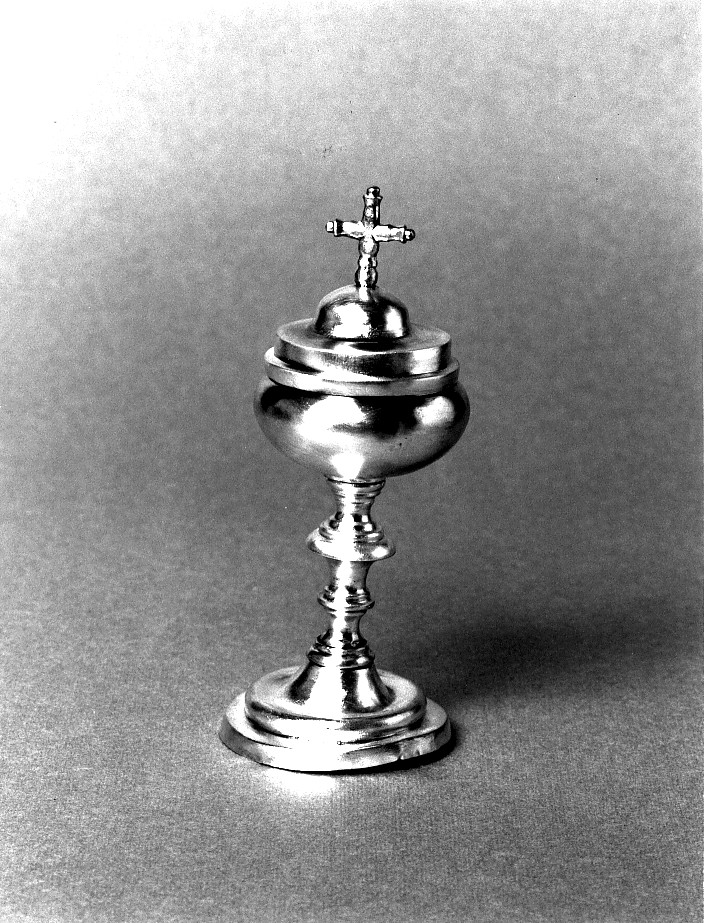 pisside, opera isolata - ambito veneto (sec. XIX)