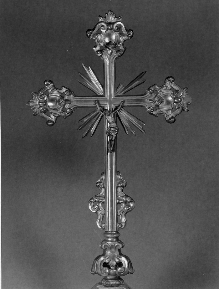 croce (croce d'altare) - ambito Italia settentrionale (fine sec. XVI)