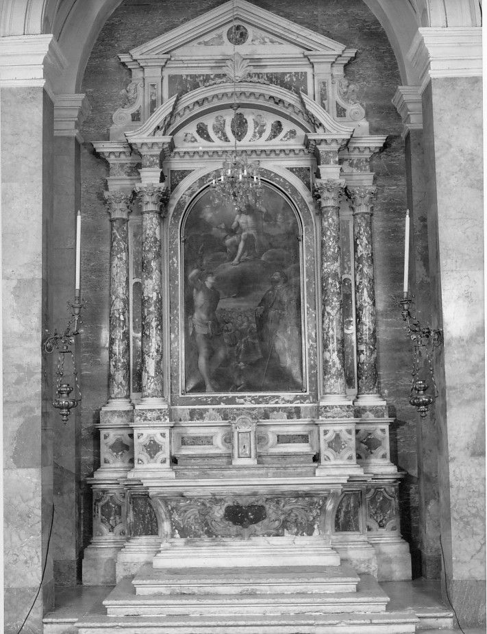 altare di Franceschini Giuseppe (sec. XVIII)