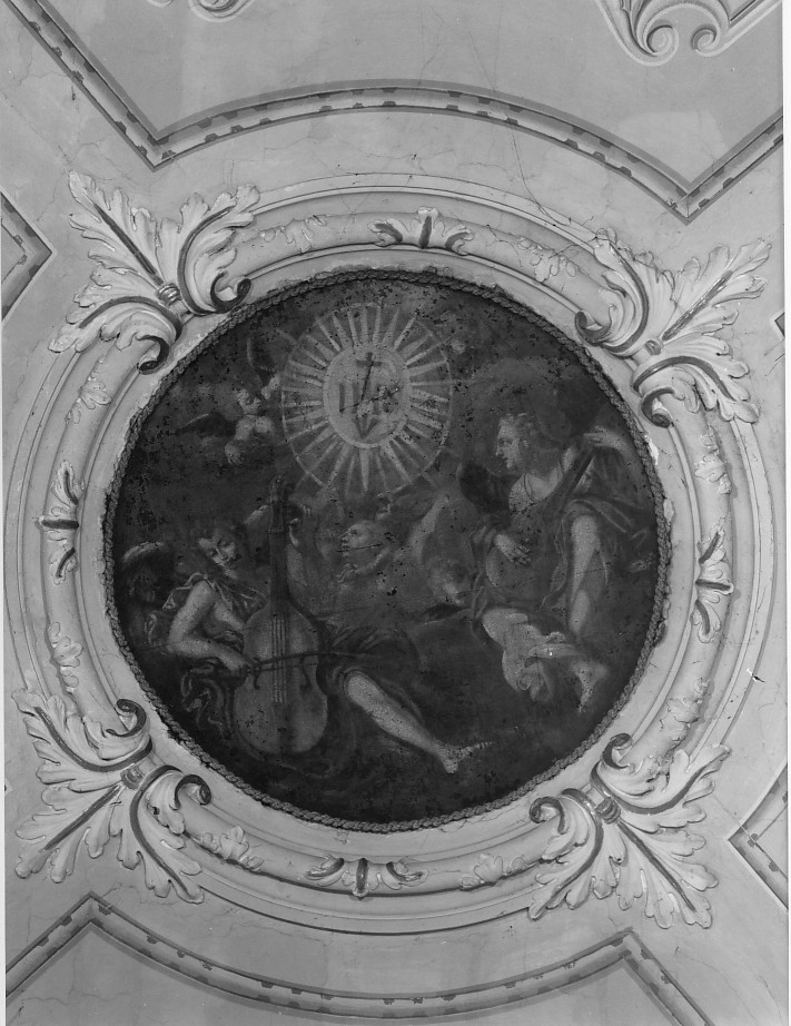 angeli musicanti (dipinto) - ambito Italia settentrionale (sec. XVIII)