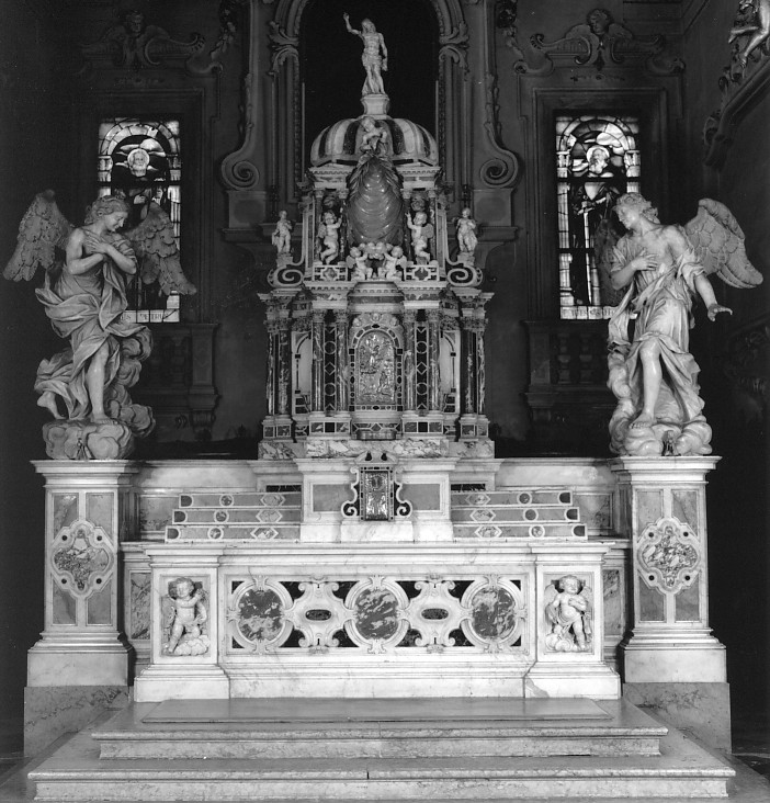 altare maggiore - ambito Italia settentrionale (sec. XVII)