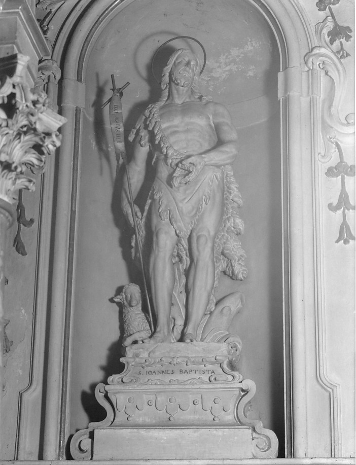 San Giovanni Battista (statua) di Bonazza Tommaso (sec. XVIII)