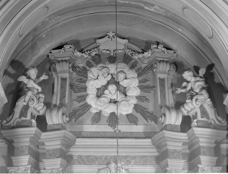fastigio d'altare, elemento d'insieme di Turchi Pietro (sec. XVIII)