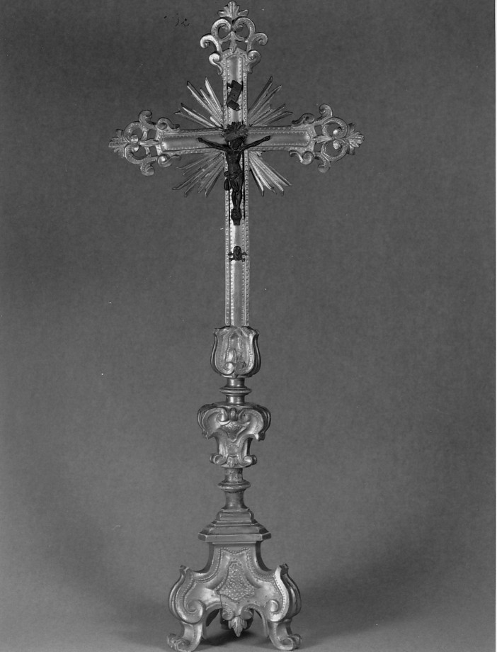 croce d'altare - ambito Italia settentrionale (sec. XIX)