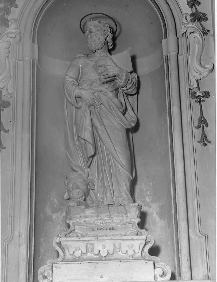 San Luca (statua) di Bonazza Tommaso (attribuito) (sec. XVIII)