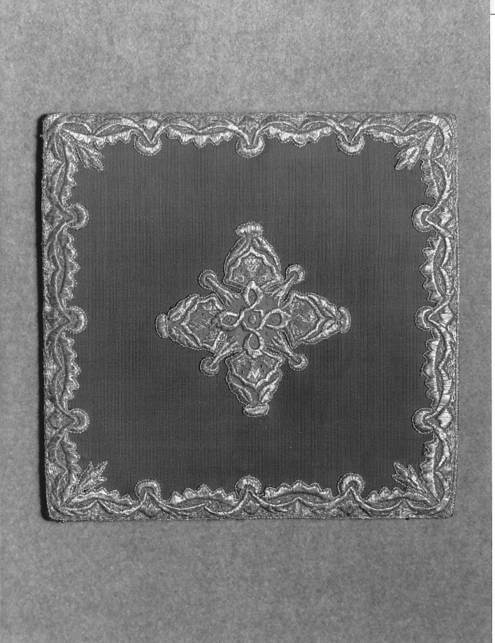 borsa del corporale - ambito Italia settentrionale (sec. XVI)