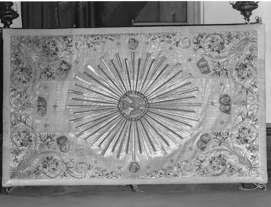 cielo di baldacchino - ambito Italia settentrionale (sec. XIX)