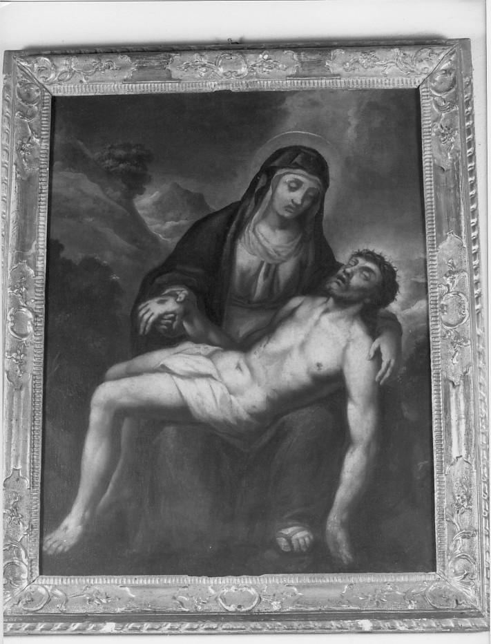 Pietà (dipinto) - ambito Italia settentrionale (fine sec. XVII)