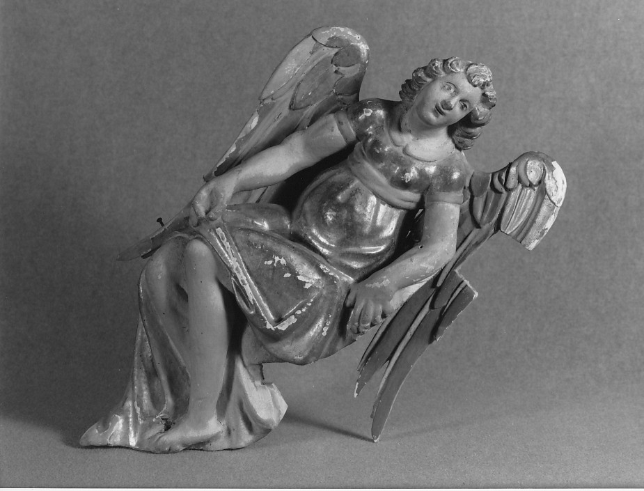 angelo (statua, elemento d'insieme) - ambito Italia settentrionale (sec. XVI)