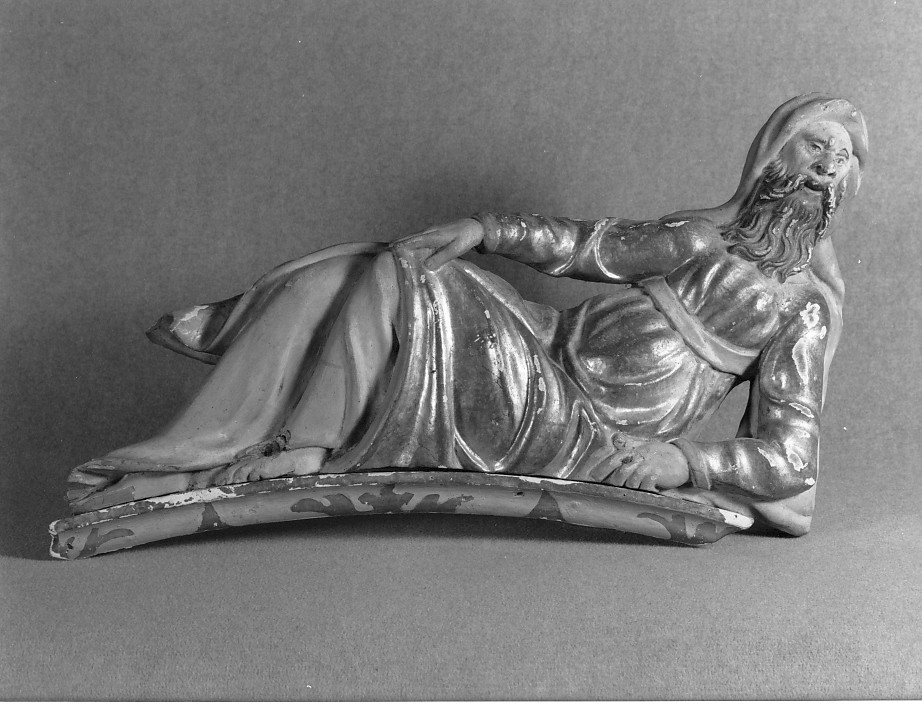 profeta (statua, elemento d'insieme) - ambito Italia settentrionale (sec. XVI)