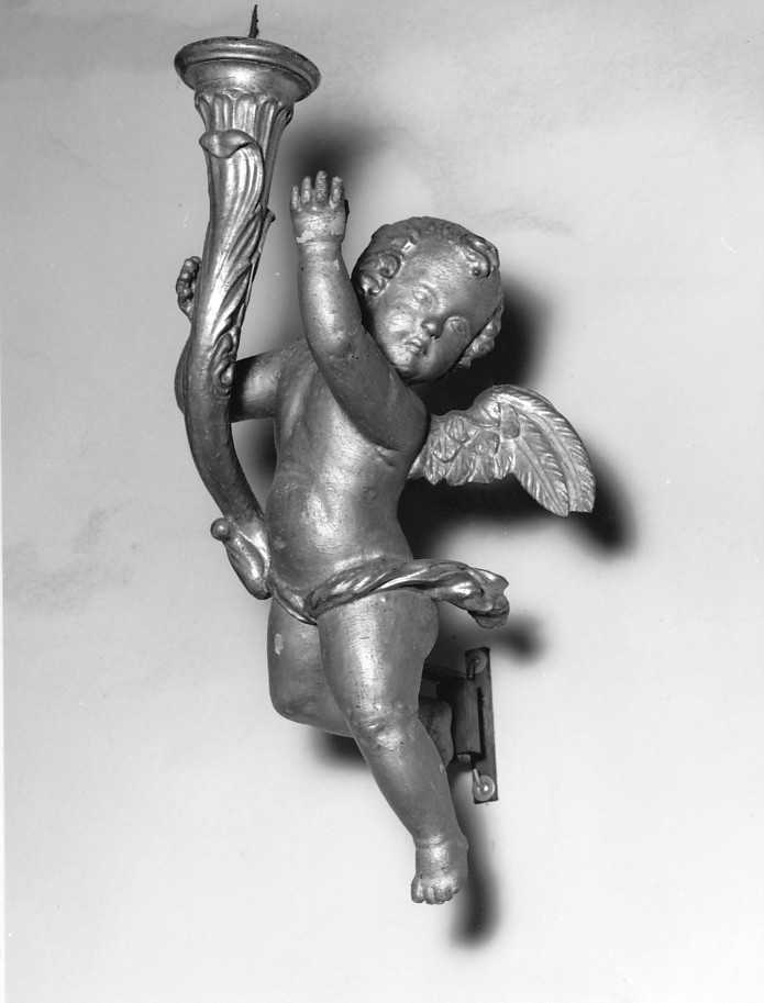 angioletto (statuetta) - ambito Italia settentrionale (sec. XIX)